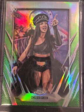 2026 Topps Chrome Chelsea Green Green Parallel Numbered 15 of 99